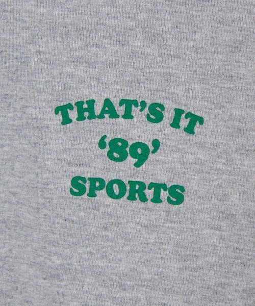 THAT'S IT（ザッツイット）の「89s アーチスウェットシャツ_グレー（スウェット・レディース・グレー・LARGE/MEDIUM）」の5枚目の写真