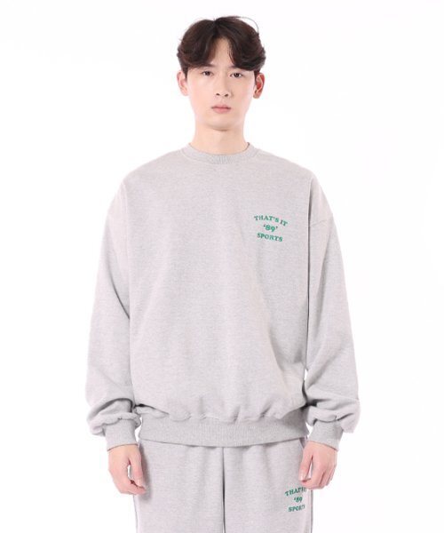 THAT'S IT（ザッツイット）の「89s アーチスウェットシャツ_グレー（スウェット・レディース・グレー・LARGE/MEDIUM）」の8枚目の写真
