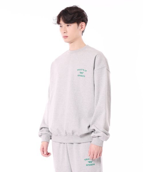THAT'S IT（ザッツイット）の「89s アーチスウェットシャツ_グレー（スウェット・レディース・グレー・LARGE/MEDIUM）」の9枚目の写真