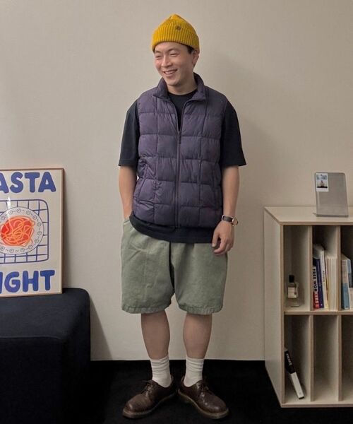 CARGOBROS(カーゴブロス)の「CBピグメントダイングショートパンツ(ベージュ)(その他パンツ・メンズ・その他・FREE)」の2枚目の写真