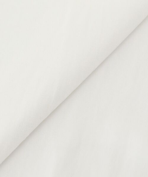 le.coeur blanc（ルクールブラン）の「ノーカラーボリュームスリーブブラウス（シャツ/ブラウス・レディース・ホワイト・38）」の6枚目の写真