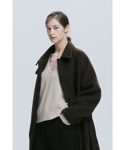 AFTERHOURS(アフターアワーズ)の「V-NECK ALPACA KNIT TOP (LIGHT BEIGE)(ニット/セーター・レディース・その他・FREE)」の4枚目の写真