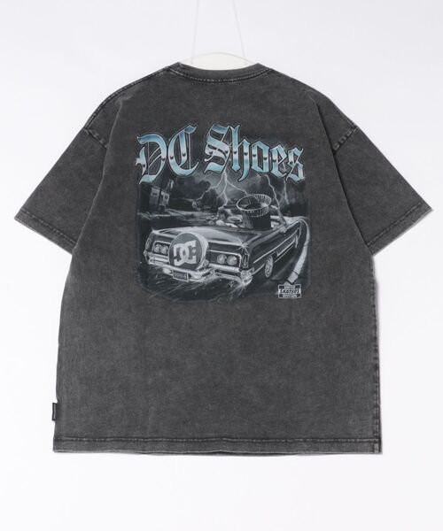 DC(ディーシー)の「DC/ディーシー 半袖 Tシャツ バックプリント 古着風 ヴィンテージ加工 DST262006(Tシャツ/カットソー・メンズ・スミクロ・2XL/XL/S/M/L)」の5枚目の写真