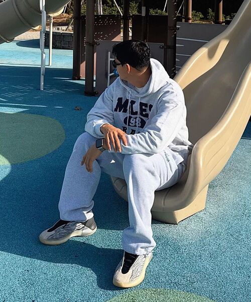 THE MILE(ザマイル)の「マイルス ロウ スウェット フード GREY(パーカー・メンズ・その他・S/M/L/XL)」の19枚目の写真