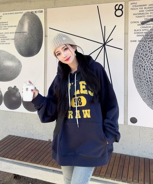 THE MILE(ザマイル)の「マイルス ロウ スウェット フード GREY(パーカー・メンズ・その他・S/M/L/XL)」の21枚目の写真