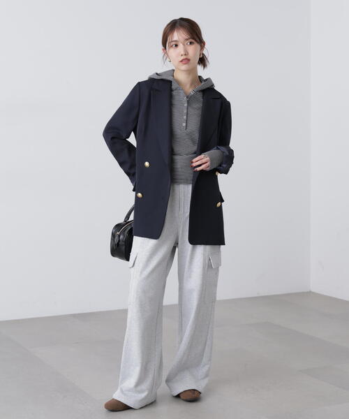 FREE'S MART(フリーズマート)の「◆裏毛カーゴパンツ(その他パンツ・レディース・ホワイト/グレー・FREE)」の10枚目の写真