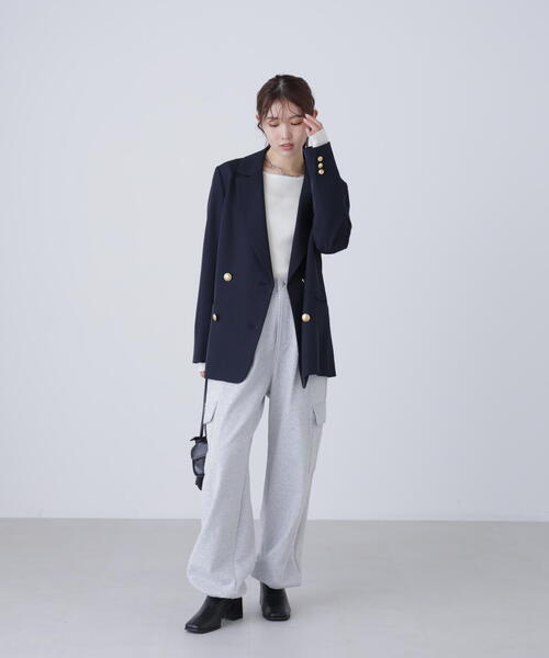 FREE'S MART(フリーズマート)の「◆裏毛カーゴパンツ(その他パンツ・レディース・ホワイト/グレー・FREE)」の15枚目の写真