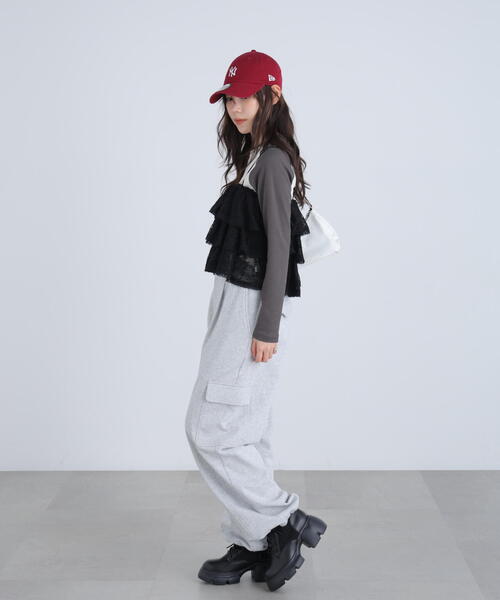 FREE'S MART(フリーズマート)の「◆裏毛カーゴパンツ(その他パンツ・レディース・ホワイト/グレー・FREE)」の21枚目の写真