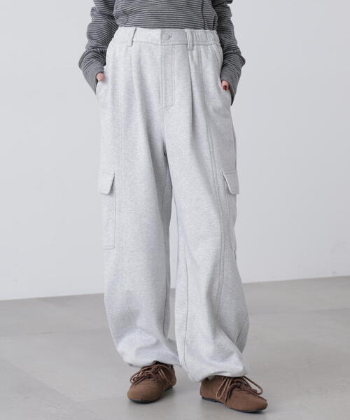 FREE'S MART(フリーズマート)の「◆裏毛カーゴパンツ(その他パンツ・レディース・ホワイト/グレー・FREE)」の22枚目の写真