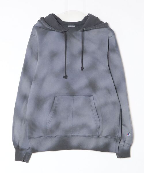 Champion(チャンピオン)の「【Champion/チャンピオン】直営限定コレクション メンズ アフターフーデッドスウェットシャツ(パーカー・メンズ・アーミー/ブルー系その他2/ブラック系その他・X-LARGE/LARGE/MEDIUM/SMALL)」の2枚目の写真