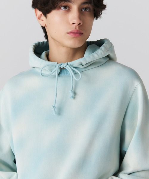 Champion(チャンピオン)の「【Champion/チャンピオン】直営限定コレクション メンズ アフターフーデッドスウェットシャツ(パーカー・メンズ・アーミー/ブルー系その他2/ブラック系その他・X-LARGE/LARGE/MEDIUM/SMALL)」の4枚目の写真