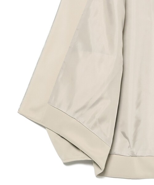 BEAMS HEART（ビームスハート）の「ノーカラー コクーン ブルゾン（ブルゾン・レディース・ブラック/ベージュ・FREE）」の14枚目の写真