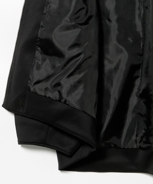 BEAMS HEART（ビームスハート）の「ノーカラー コクーン ブルゾン（ブルゾン・レディース・ブラック/ベージュ・FREE）」の17枚目の写真