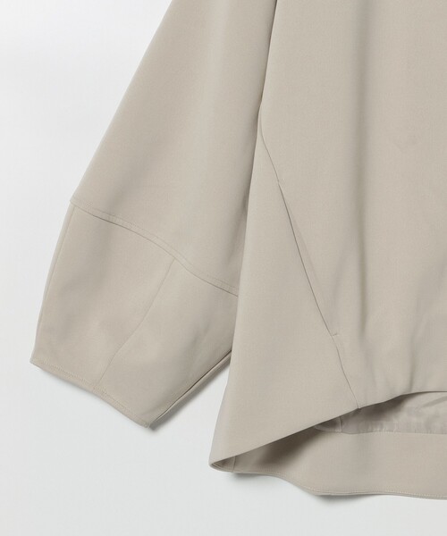 BEAMS HEART（ビームスハート）の「ノーカラー コクーン ブルゾン（ブルゾン・レディース・ブラック/ベージュ・FREE）」の22枚目の写真