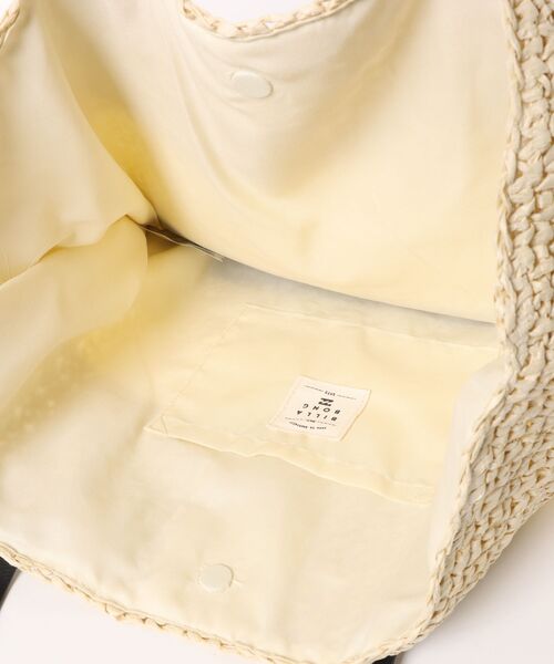 BILLABONG(ビラボン)の「【BILLABONG WOMENS/ビラボンウィメンズ】 SUNSHINE TOTE/ストロートートバッグ(トートバッグ・レディース・ブラック・FREE)」の8枚目の写真