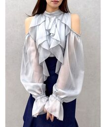 dazzlin（ダズリン）の「オープンショルダーバルーントップス（シャツ/ブラウス）」