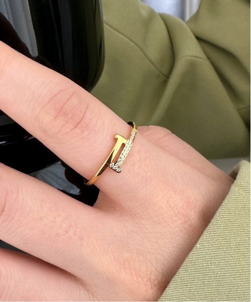 ALWAYS GOOD TIME(オルウェイズグッドタイム)の「ジルコンデザインオープンリング/上品シンプルリング/指輪(リング・レディース・ゴールド/ピンクゴールド/シルバー・FREE)」の22枚目の写真