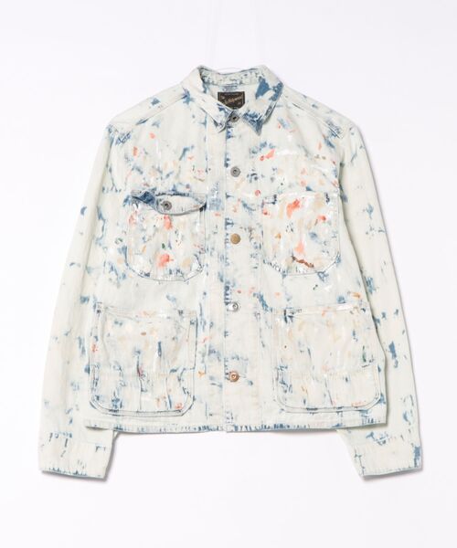 GO TO HOLLYWOOD(ゴートゥーハリウッド)の「Work Denim Damaged Coverall(カバーオール・レディース・ライトブルー・L)」の1枚目の写真