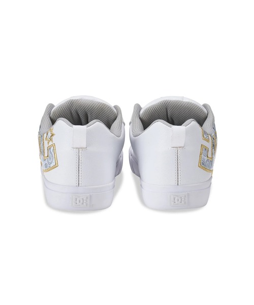 DC SHOES(ディーシーシューズ)の「DC SHOES メンズ COURT VULC SE SN フットウェア スニーカー 【2026年春夏モデル】(スニーカー・メンズ・ホワイト×ゴールド・24cm/25cm/25.5cm/26cm/26.5cm/27cm/27.5cm/28cm/29cm)」の6枚目の写真