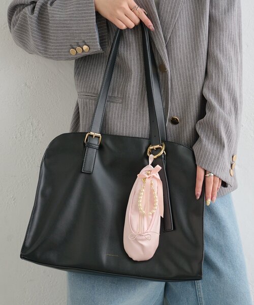 mystic（ミスティック）の「【Lara】バレエポーチチャーム（リング・レディース・ブラック/ピンク・ONE SIZE）」の7枚目の写真