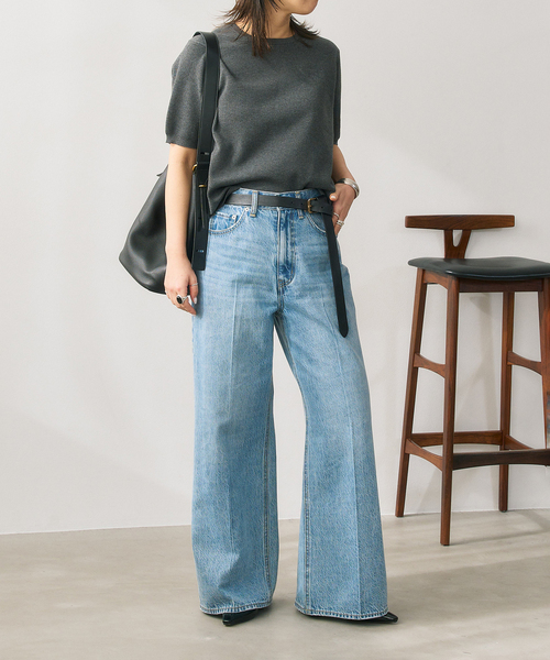 LE TALON（ルタロン）の「4cmフレンチスクエアスリングバック（パンプス・レディース・アイボリー/ガンメタ/モスグリーン/ブラックミックス・23.5cm/23cm/22.5cm/22cm/25cm/24.5cm/24cm）」の8枚目の写真