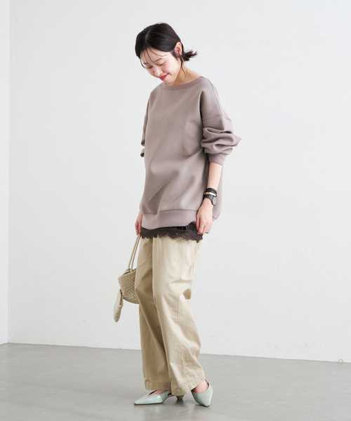 LE TALON（ルタロン）の「4cmフレンチスクエアスリングバック（パンプス・レディース・アイボリー/ガンメタ/モスグリーン/ブラックミックス・23.5cm/23cm/22.5cm/22cm/25cm/24.5cm/24cm）」の19枚目の写真