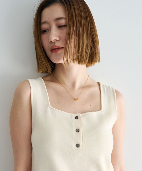 YECCA VECCA(イェッカヴェッカ)の「【UVカット/マシンウォッシャブル】アンサンブルニット(カーディガン/ボレロ・レディース・ピンク/その他7/アイボリー/ブラック・FREE)」の14枚目の写真