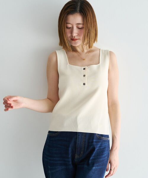 YECCA VECCA(イェッカヴェッカ)の「【UVカット/マシンウォッシャブル】アンサンブルニット(カーディガン/ボレロ・レディース・ピンク/その他7/アイボリー/ブラック・FREE)」の16枚目の写真