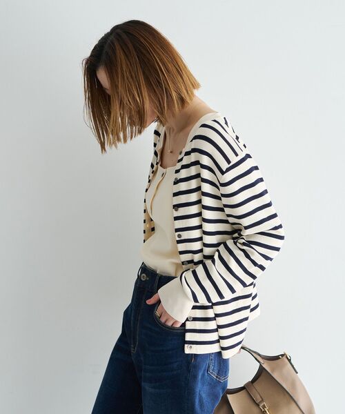 YECCA VECCA(イェッカヴェッカ)の「【UVカット/マシンウォッシャブル】アンサンブルニット(カーディガン/ボレロ・レディース・ピンク/その他7/アイボリー/ブラック・FREE)」の19枚目の写真