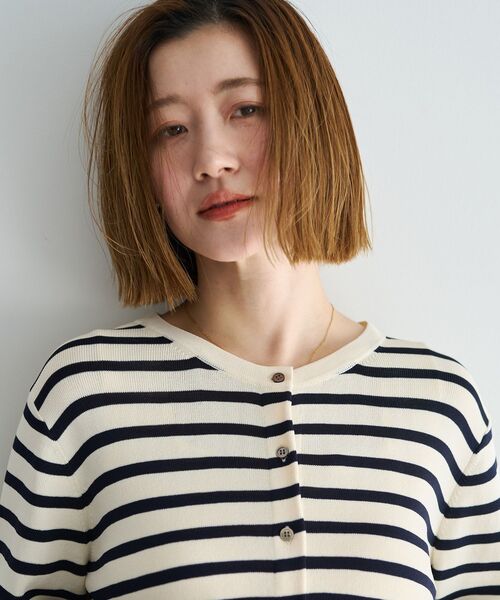 YECCA VECCA(イェッカヴェッカ)の「【UVカット/マシンウォッシャブル】アンサンブルニット(カーディガン/ボレロ・レディース・ピンク/その他7/アイボリー/ブラック・FREE)」の22枚目の写真