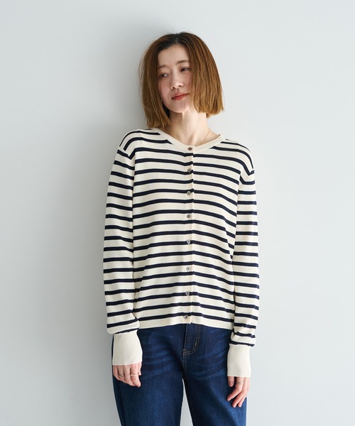 YECCA VECCA（イェッカヴェッカ）の「【UVカット/マシンウォッシャブル】アンサンブルニット（カーディガン/ボレロ・レディース・ピンク/その他7/アイボリー/ブラック・FREE）」の15枚目の写真