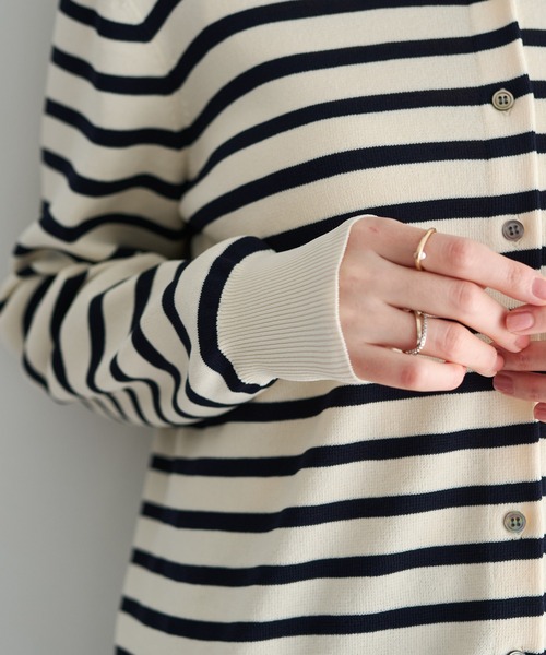 YECCA VECCA（イェッカヴェッカ）の「【UVカット/マシンウォッシャブル】アンサンブルニット（カーディガン/ボレロ・レディース・ピンク/その他7/アイボリー/ブラック・FREE）」の17枚目の写真