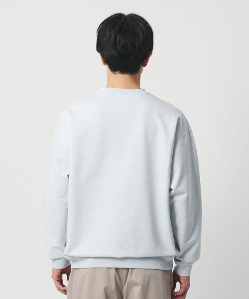 BEAUTY&YOUTH UNITED ARROWS（ビューティーアンドユースユナイテッドアローズ）の「金政メリヤス 36G クルーネック スウェット -MADE IN JAPAN-（スウェット・メンズ・ブラック/ライトブルー/ライトグレー・S/XL/L/M）」の12枚目の写真