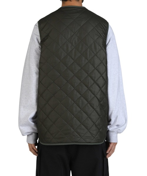 DAIWA PIER39（ダイワピア39）の「DAIWA PIER39 / ダイワ ピアサーティナイン：TECH REVERSIBLE BRITISH HUNTER FUR VEST：BJ-44025W[PIE]（その他アウター・メンズ・ダークグリーン・M/S）」の11枚目の写真
