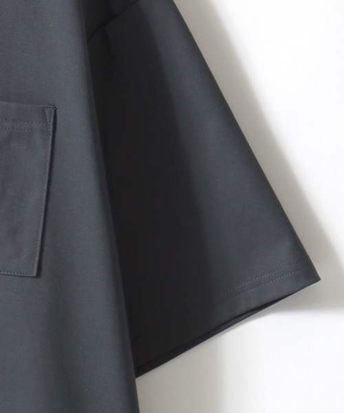SITRY(シトリー)の「SITRY Drawcord Function T-shirt/別注 吸水速乾 UVカット ストレッチ オーバーサイズ ドローコード 半袖Tシャツ レディース メンズ(Tシャツ/カットソー・メンズ・ホワイト/スミクロ/ブラック・M/L/LL)」の10枚目の写真