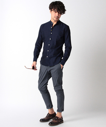 GIANNETTO（ジャンネット）の「GIANNETTO / ネイビーオックスシャツ