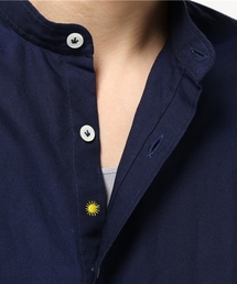 Giannetto ジャンネット コットン ネイビーシャツ GIANNETTO ジャンネット シャツ VINCI FIT ヴィンチフィット