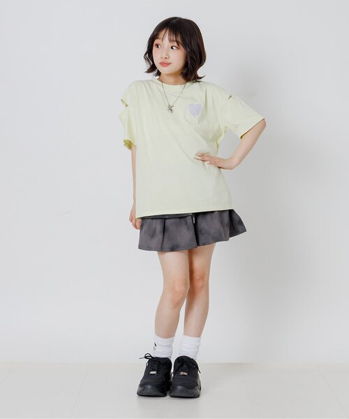 algy(アルジー)の「ハートalgyロゴルーズソックス(ソックス/靴下・キッズ・オフホワイト/ピンク/サックスブルー/ブラック・24/21)」の19枚目の写真