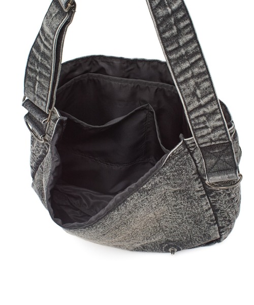 SCRIPT LOGO DENIM SHOULDER BAG（ショルダーバッグ）｜X-girl