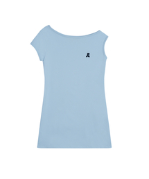 ONE SHOULDER DRESS - SKY BLUE