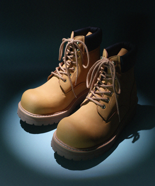 FIRENZE ATELIER（フィレンツェアトリエ）の「[SECOND.A] V2 バルーントキャジュアルワーカー 2NDF5500NB [TAN]（ブーツ・メンズ・タン・24cm/25cm/26cm/27cm/28cm）」の2枚目の写真