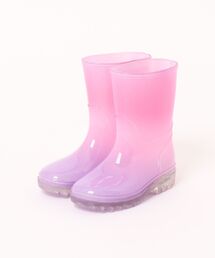 FABHUG （ファブハグ）の「NEW★歩くとキラキラ光るレインシューズ　15cm-22cm（レインシューズ）」