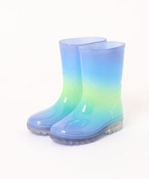 FABHUG （ファブハグ）の「NEW★歩くとキラキラ光るレインシューズ　15cm-22cm（レインシューズ）」