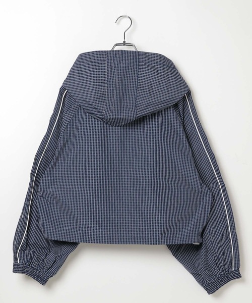 3.3 Field Trip (3.3フィールドトリップ)の「3.3 Field Trip/ナイロンジップフードブルゾン(ブルゾン・レディース・ホワイト/ネイビー・FREE)」の22枚目の写真