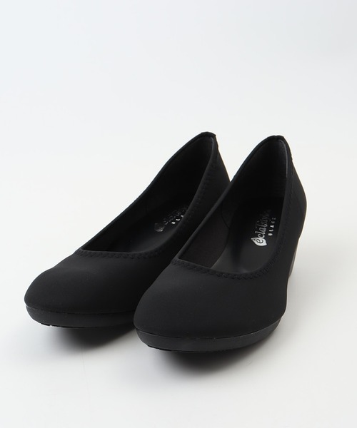 BACKYARD FAMILY(バックヤードファミリー)の「ecla T style BLACKフォーマルパンプス(パンプス・レディース・ブラック・22.5cm/23cm/23.5cm/24cm/24.5cm)」の3枚目の写真