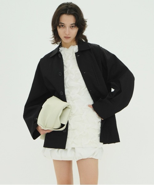 ワンピース CLOUD AMERICAN SLEEVE MINI ONEPIECE CLOUD AMERICAN SLEEVE MINI ONEPIECE（ワンピース）｜CLANE（クラネ