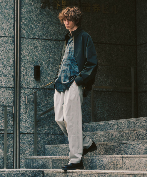 417 EDIFICE（フォーワンセブンエディフィス）の「【FREE MOTION】 イージーパンツ（スラックス・メンズ・カーキ/ブラック系その他/ベージュ・LARGE/MEDIUM/SMALL）」の10枚目の写真