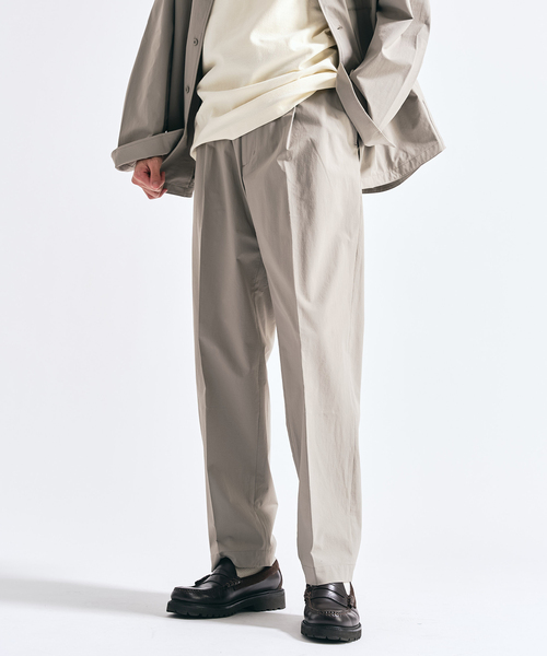 417 EDIFICE（フォーワンセブンエディフィス）の「【FREE MOTION】 イージーパンツ（スラックス・メンズ・カーキ/ブラック系その他/ベージュ・LARGE/MEDIUM/SMALL）」の16枚目の写真