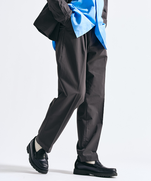 417 EDIFICE（フォーワンセブンエディフィス）の「【FREE MOTION】 イージーパンツ（スラックス・メンズ・カーキ/ブラック系その他/ベージュ・LARGE/MEDIUM/SMALL）」の18枚目の写真