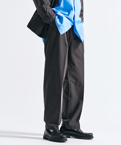 417 EDIFICE（フォーワンセブンエディフィス）の「【FREE MOTION】 イージーパンツ（スラックス・メンズ・カーキ/ブラック系その他/ベージュ・LARGE/MEDIUM/SMALL）」の20枚目の写真